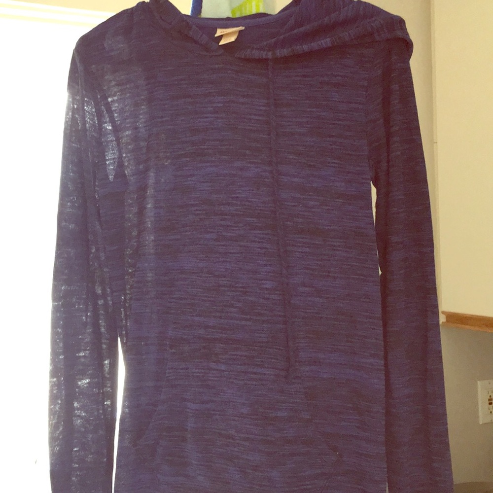 Lightweight size Xs blue sweater.
